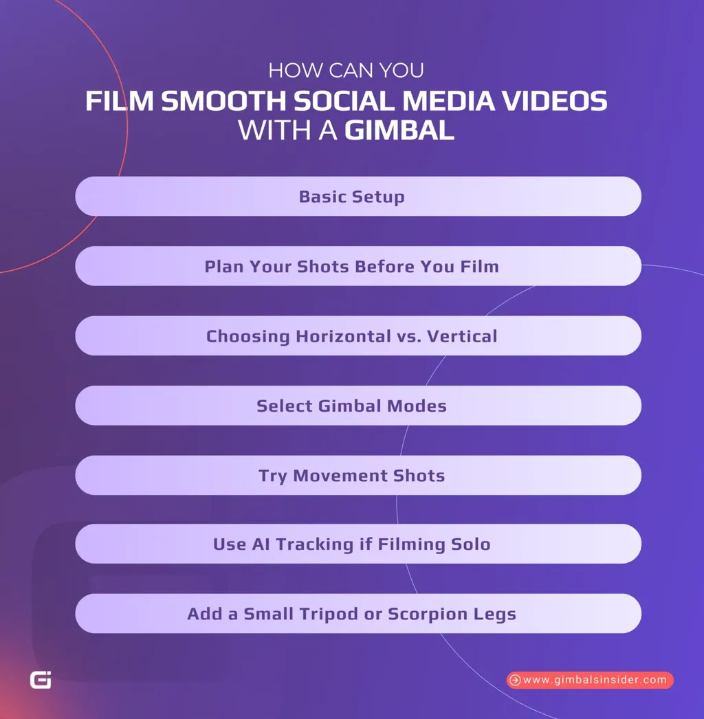 How Can You Film Smooth Social Media Videos with a Gimbal